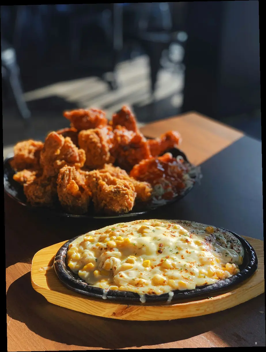 충격! 김치전 맛 닭강정?!