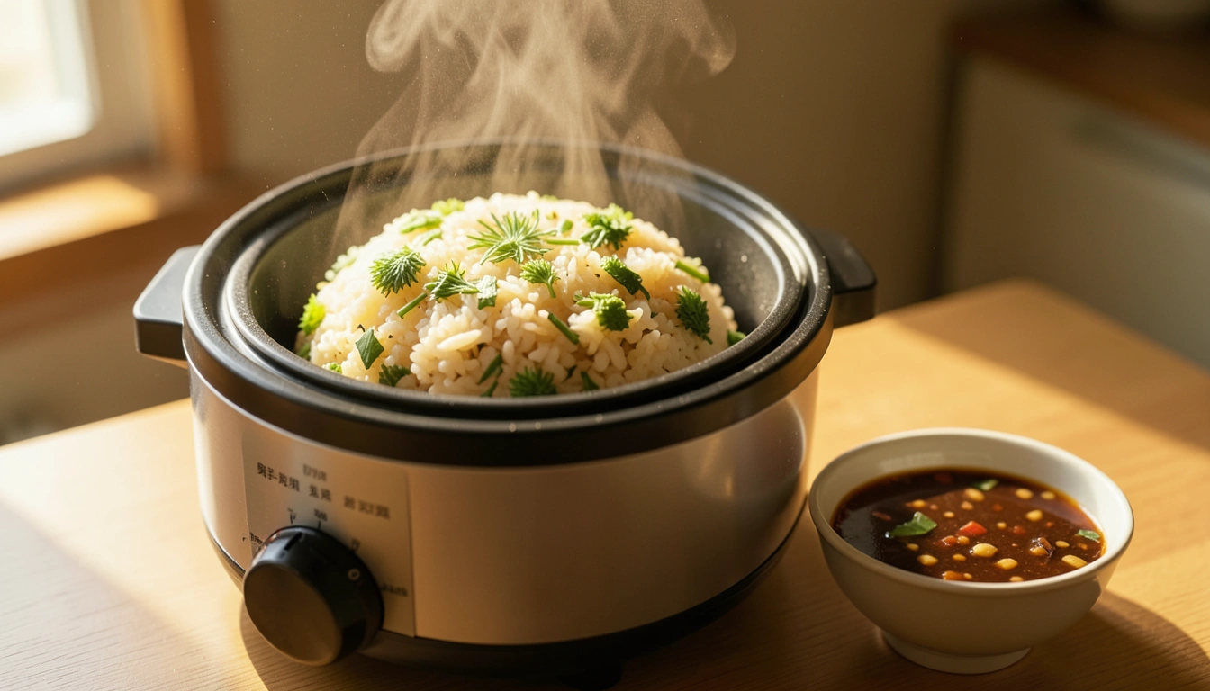 2. 단계별 해결법: 전기밥솥 취나물밥 황금 레시피