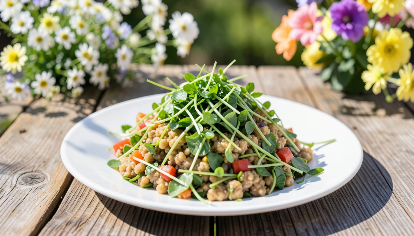 맛을 좌우하는 달래부추무침 양념, 황금 비율은?