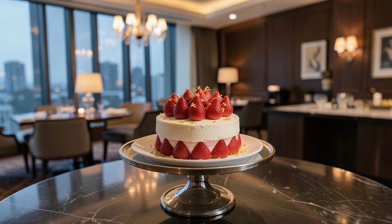 케이크 그 이상의 경험: 포시즌스 호텔과의 완벽한 조화