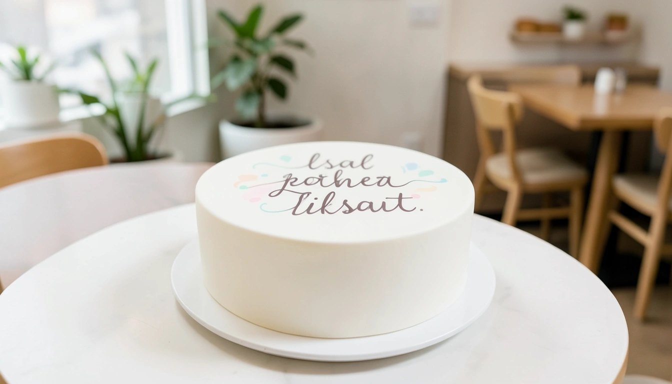 후회 없는 선택, 익산 수제케이크 주문 전 이것만은 꼭!