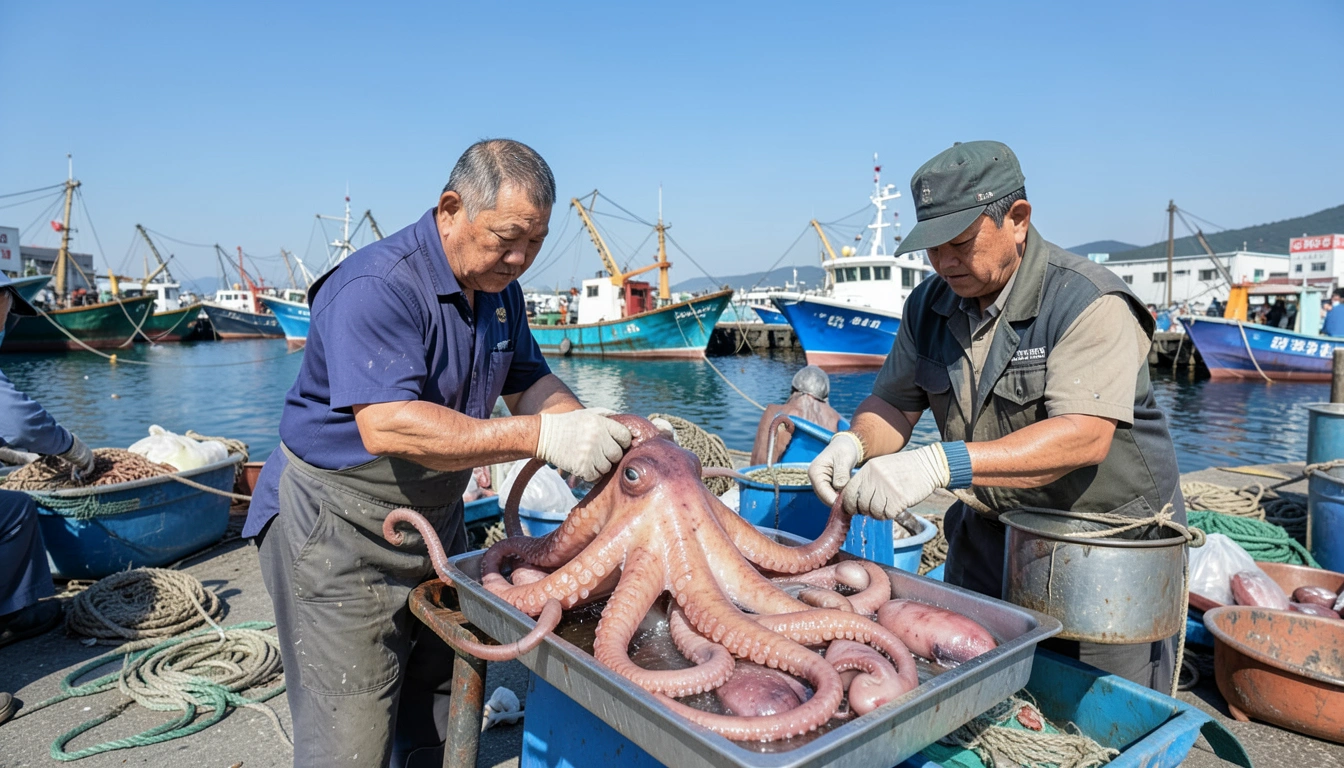 산지직송 쭈꾸미, 생물 vs. 급랭? 현명하게 고르는 노하우