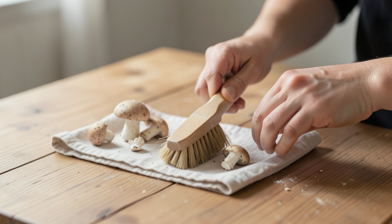 자연산 송이버섯 손질, 용도에 따라 달라지는 노하우