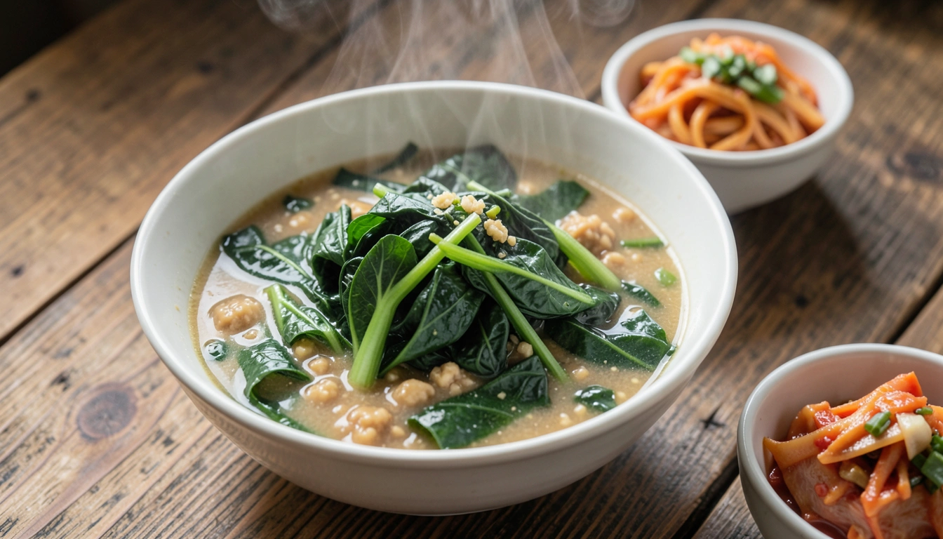 쓴맛은 빼고 감칠맛은 올리는 유채나물 국 손질 및 밑간 비법