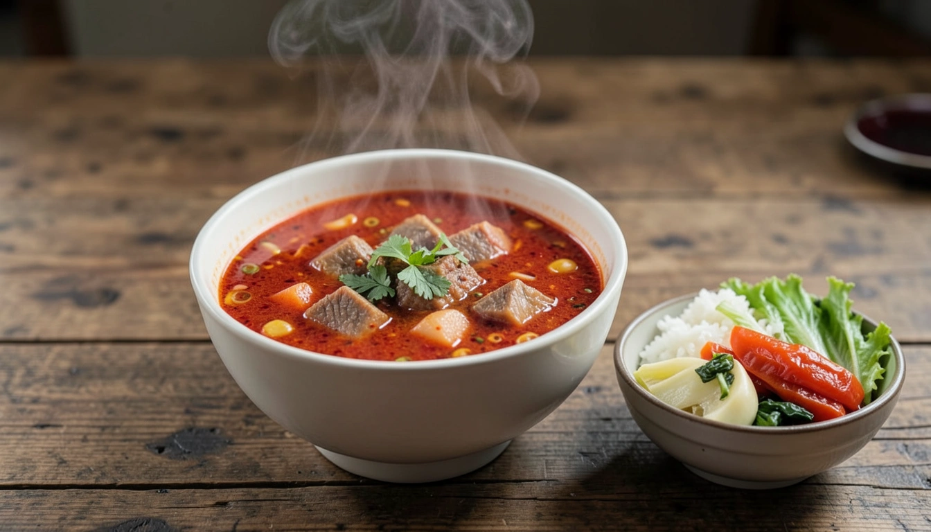 실패 없는 경상도 소고기무국 재료 준비: 핏물 제거부터 황금 비율까지