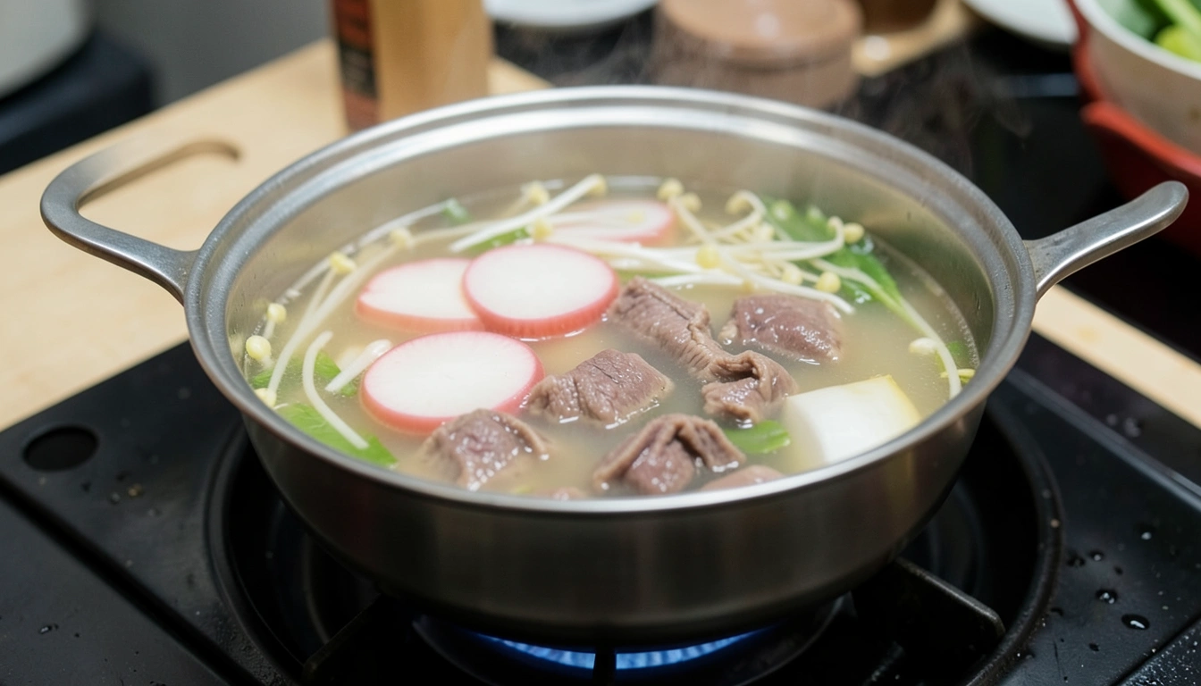 경상도 소고기무국, 맛의 수준을 한 단계 높이는 고급 비법