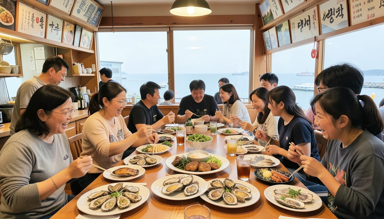 통영 현지인이 추천하는 숨은 굴구이 맛집 특징